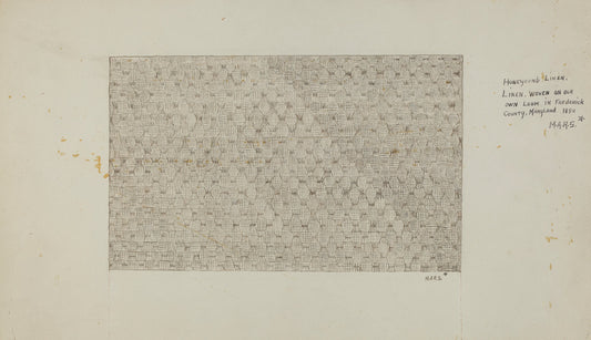 Coverlet by Margaret Stottlemeyer (American, active c. 1935), 16X12"(A3)Poster Print
