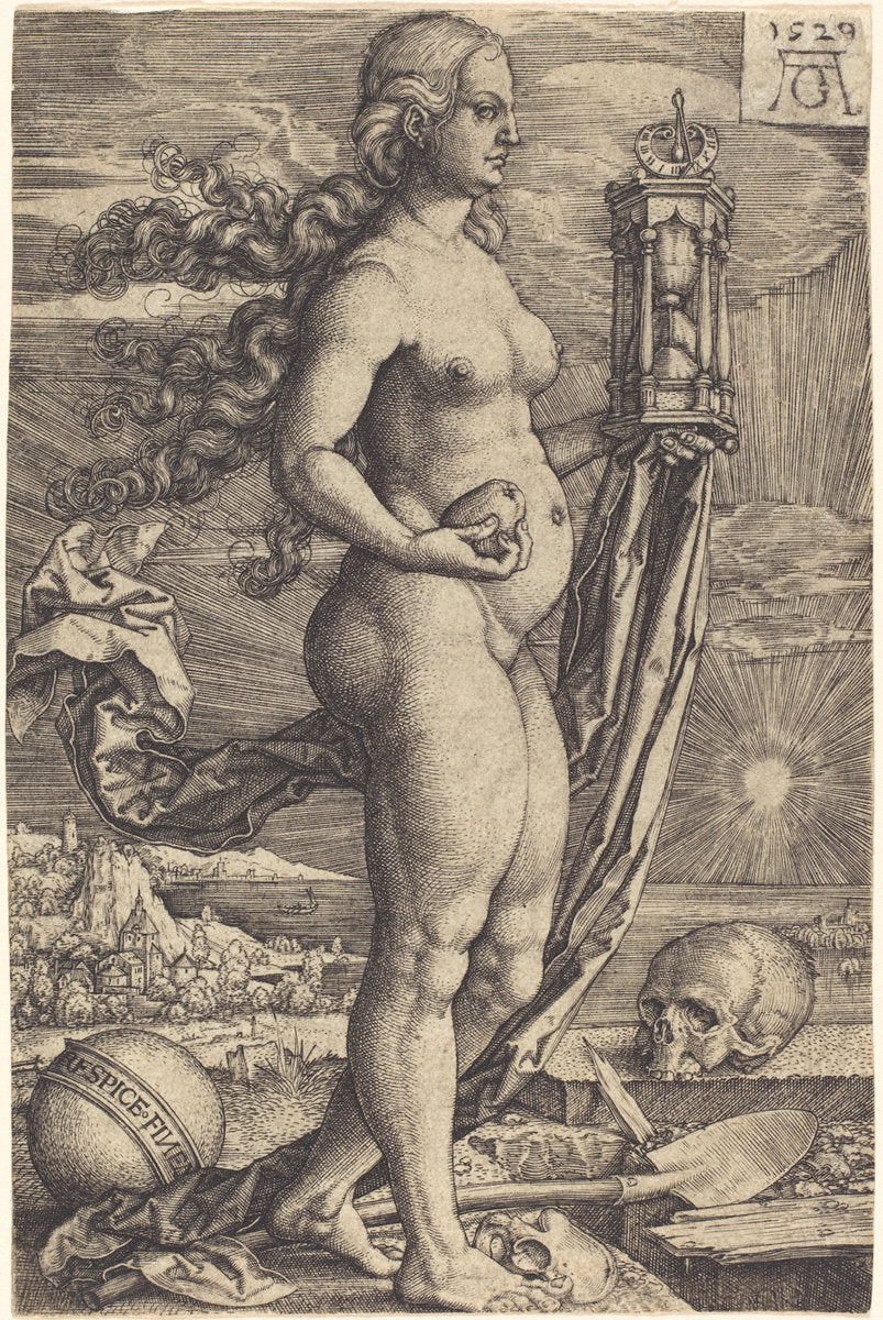 Commemoration of the Dead by Heinrich Aldegrever (German, 1502 - 1555/1561), 16X12"(A3)Poster Print