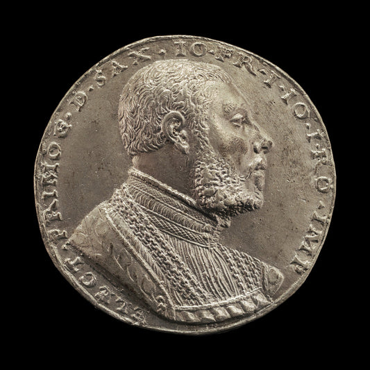 Johann Frederich, 1503-1554, Elector of Saxony 1532 [obverse] by Matthes Gebel (German, c. 1500 - 1574), 16X12"(A3)Poster Print