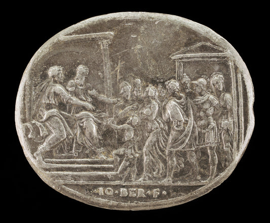 The Continence of Scipio by Giovanni Bernardi (Bolognese, 1494 - 1553), 16X12"(A3)Poster Print