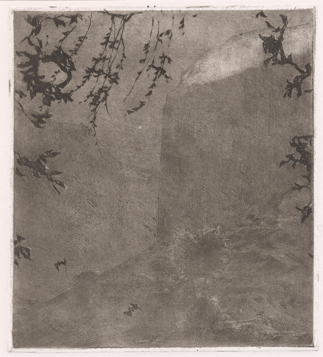 Il calar delle notte (Nightfall) by Luigi Conconi (Italian, 1852 - 1917), 16X12"(A3)Poster Print