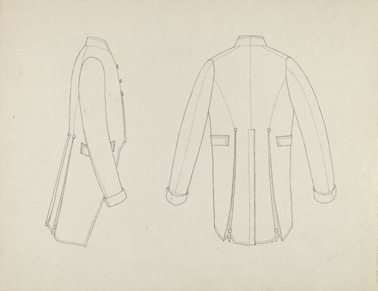 Boy's Cutaway Jacket by Dorothea Mierisch (American, active c. 1935), 16X12"(A3)Poster Print