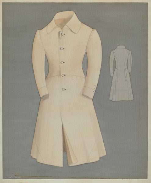 Top Coat by Creighton Kay-Scott (American, active c. 1935), 16X12"(A3)Poster Print