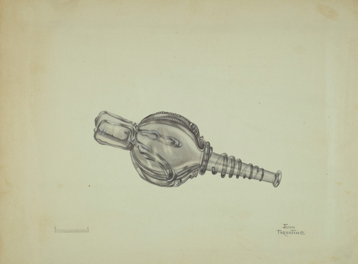 Miniature Bellows Bottle by John Tarantino (American, active c. 1935), 16X12"(A3)Poster Print