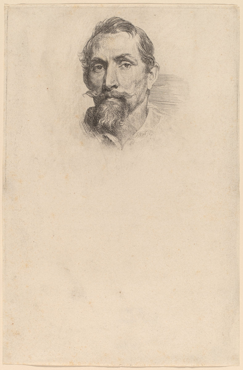 Frans Snyders by Sir Anthony van Dyck (Flemish, 1599 - 1641), 16X12"(A3)Poster Print