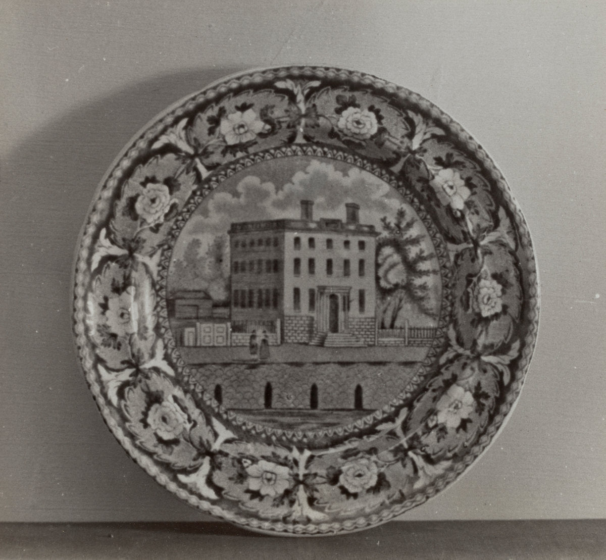 Plate - "Athaneum, Boston" by Helmut Hiatt (American, active c. 1935), 16X12"(A3)Poster Print