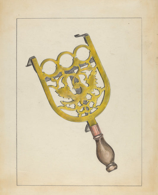 1935/1942 by American 20th Century (Trivet), 16X12"(A3)Poster Print