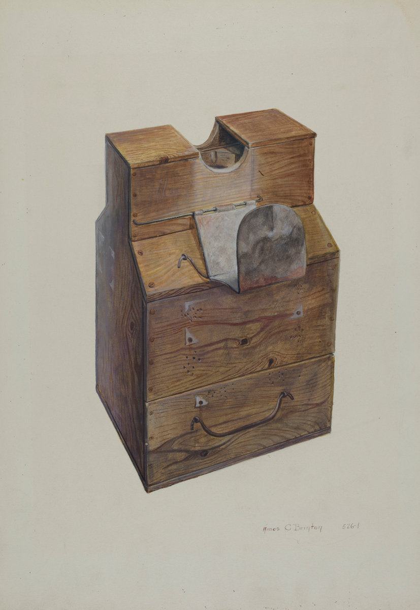 Liquor Carrier by Amos C. Brinton (American, 1888 - 1982), 16X12"(A3)Poster Print