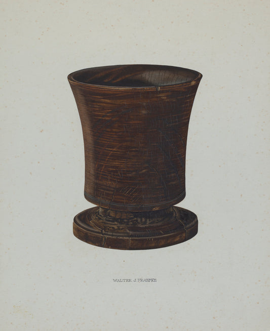 Mortar by Walter Praefke (American, active c. 1935), 16X12"(A3)Poster Print