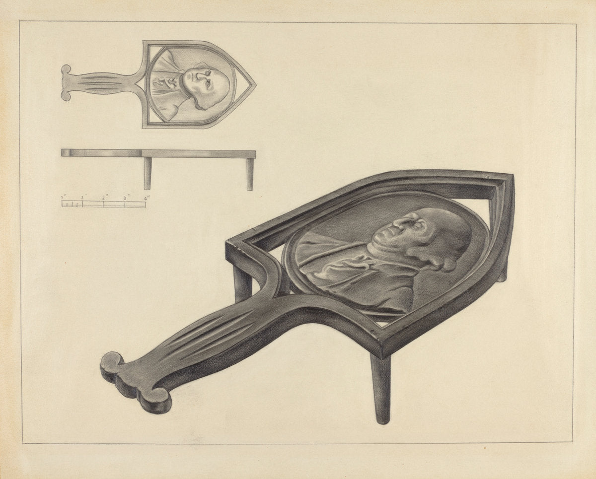 Flatiron Holder by Isidore Sovensky (American, active c. 1935), 16X12"(A3)Poster Print