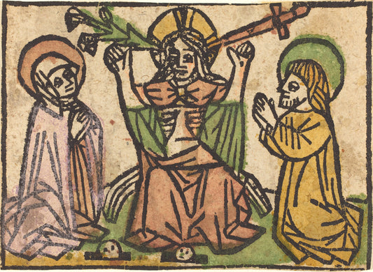 c. 1460/1470 by German 15th Century (Last Judgment), 16X12"(A3)Poster Print