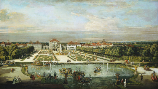 c. 1761 by Bernardo Bellotto and Workshop (Nymphenburg Palace, Munich), 16X12"(A3)Poster Print