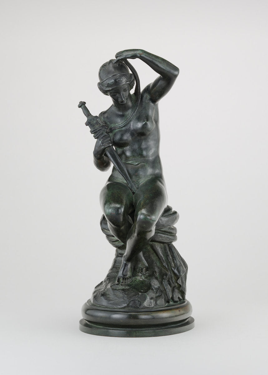 Minerva by Antoine-Louis Barye (French, 1795 - 1875), 16X12"(A3)Poster Print