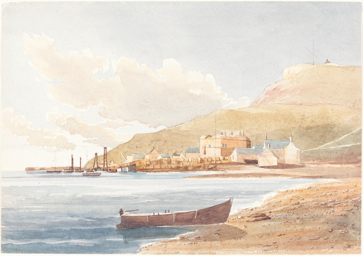 Portland Castle, Dorset by James Bulwer (British, 1794 - 1879), 16X12"(A3)Poster Print