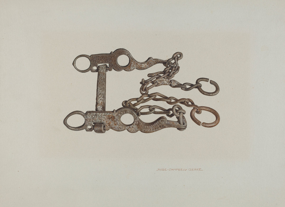 Bar Bit by Rose Campbell-Gerke (American, active c. 1935), 16X12"(A3)Poster Print