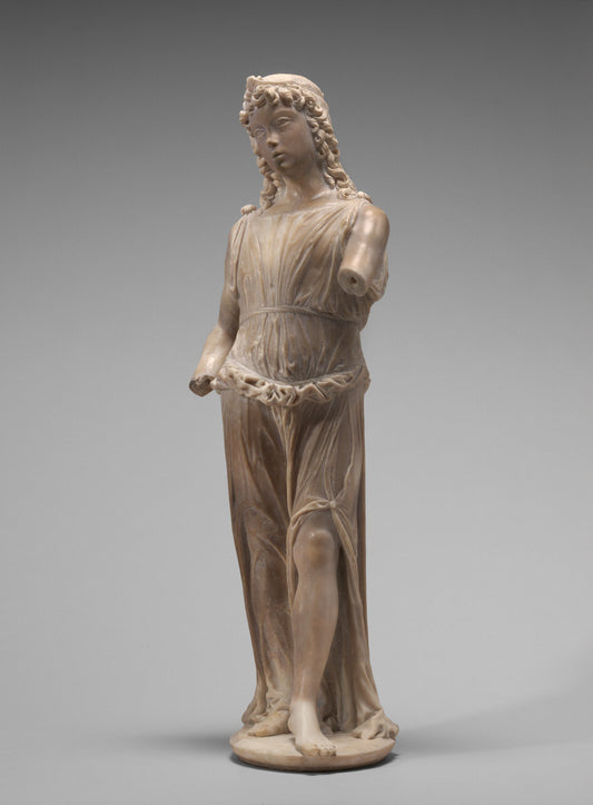 c. 1495/1500 by Venetian 15th Century (Possibly Giovanni Battista Bregno) (Standing Angel), 16X12"(A3)Poster Print
