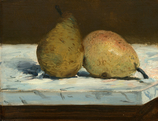 Pears by Edouard Manet (French, 1832 - 1883), 16X12"(A3)Poster Print