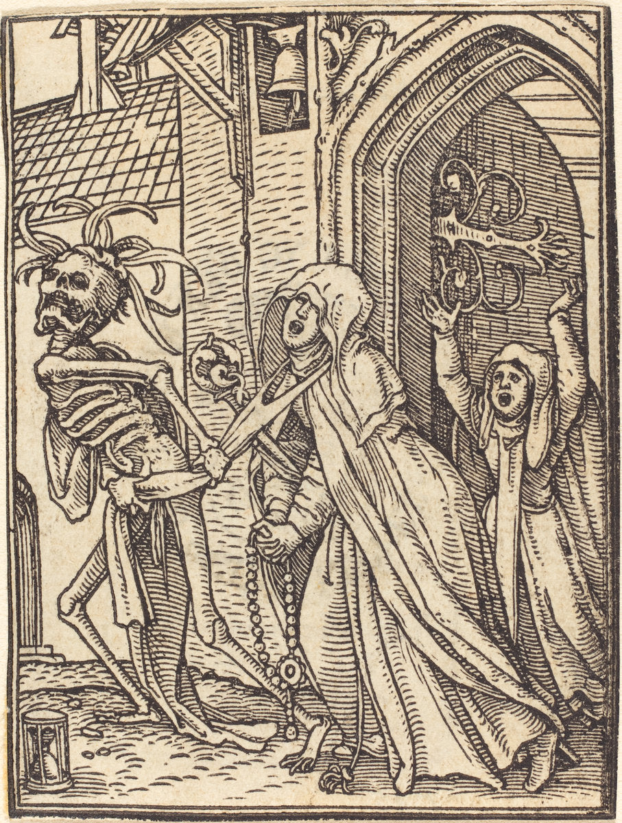 Abbess by Hans Holbein the Younger (German, 1497/1498 - 1543), 16X12"(A3)Poster Print