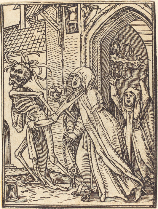 Abbess by Hans Holbein the Younger (German, 1497/1498 - 1543), 16X12"(A3)Poster Print