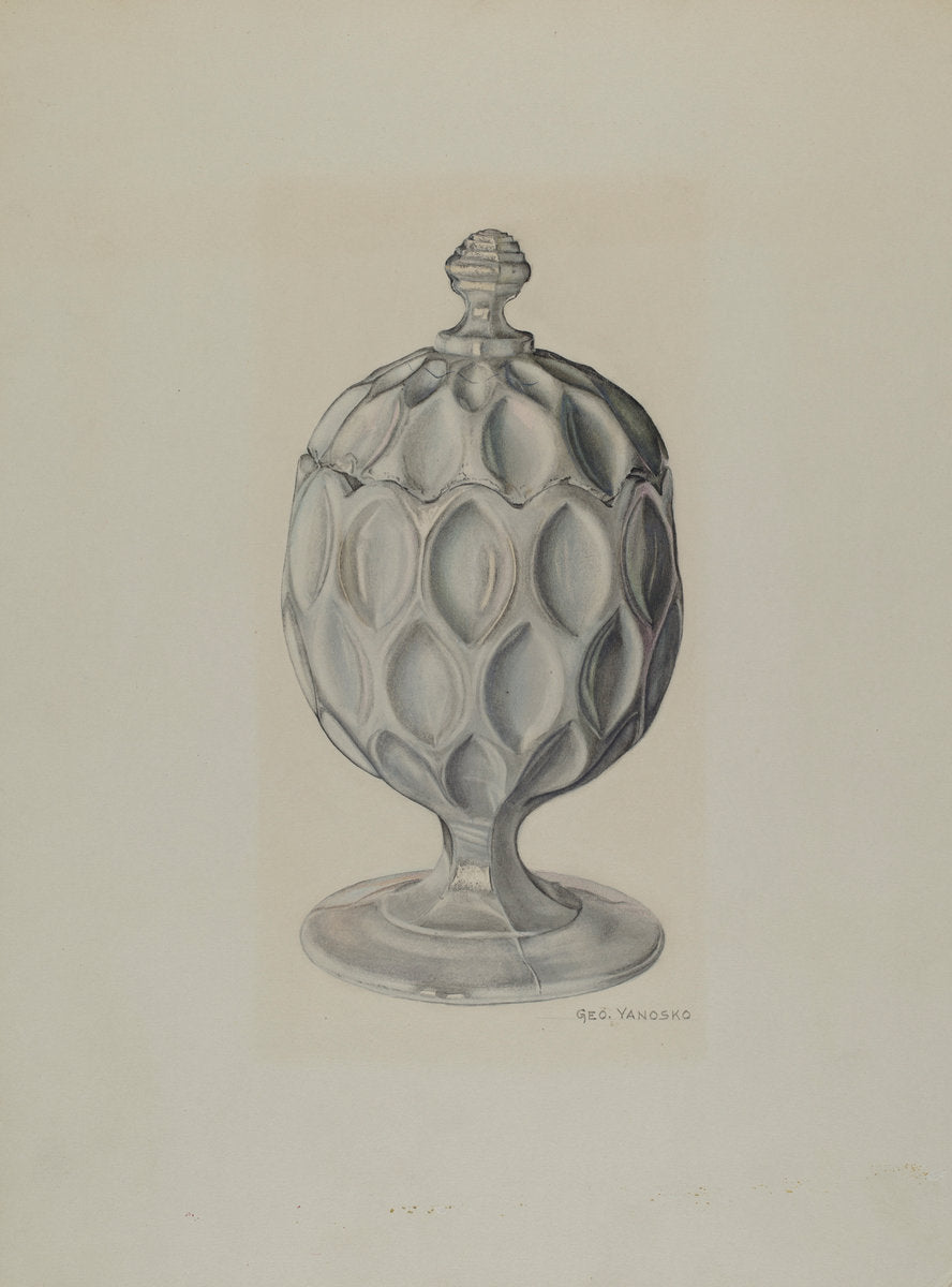 Sugar Bowl by George Yanosko (American, active c. 1935), 16X12"(A3)Poster Print