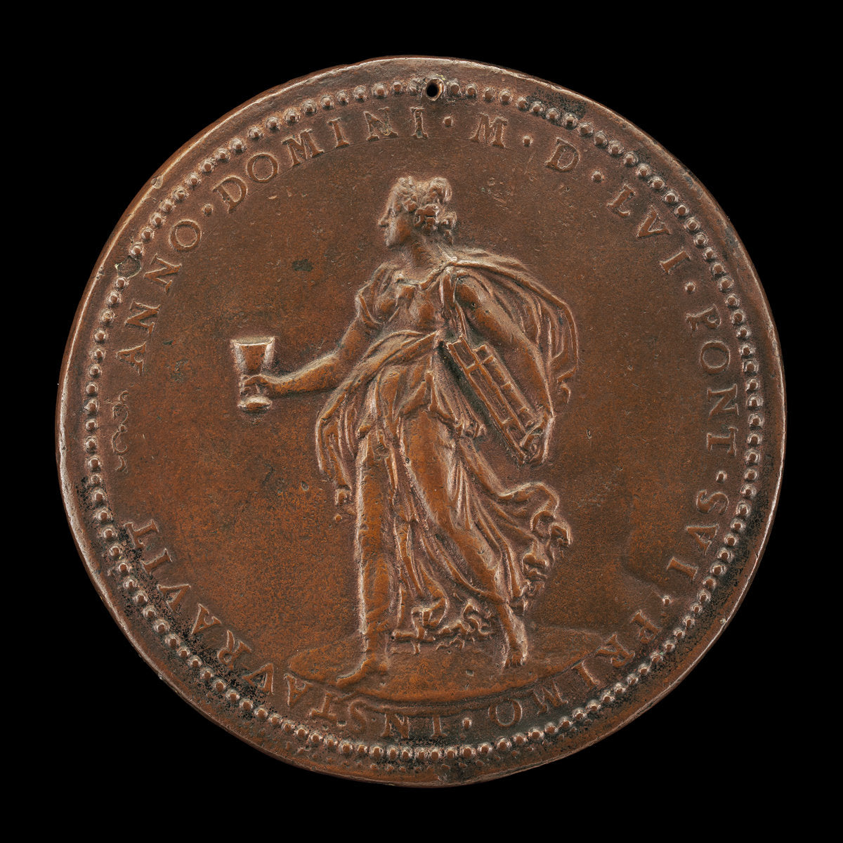 Faith [reverse] by Giovanni Antonio de' Rossi (Milanese, 1513 - after 1575), 16X12"(A3)Poster Print