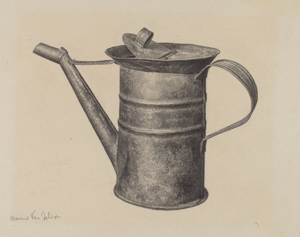 Oil Can by Maurice Van Felix (American, active c. 1935), 16X12"(A3)Poster Print