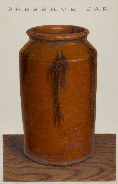Preserve Jar by Alfred Parys (American, active c. 1935), 16X12"(A3)Poster Print