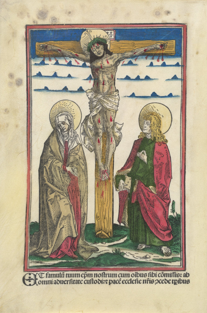c. 1460/1470 by Italian 15th Century (Saint Catherine of Siena, or Saint Clare of Assisi), 16X12"(A3)Poster Print