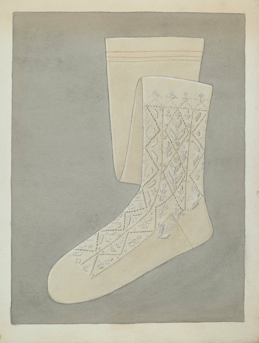 Stockings by Rosalia Lane (American, active c. 1935), 16X12"(A3)Poster Print