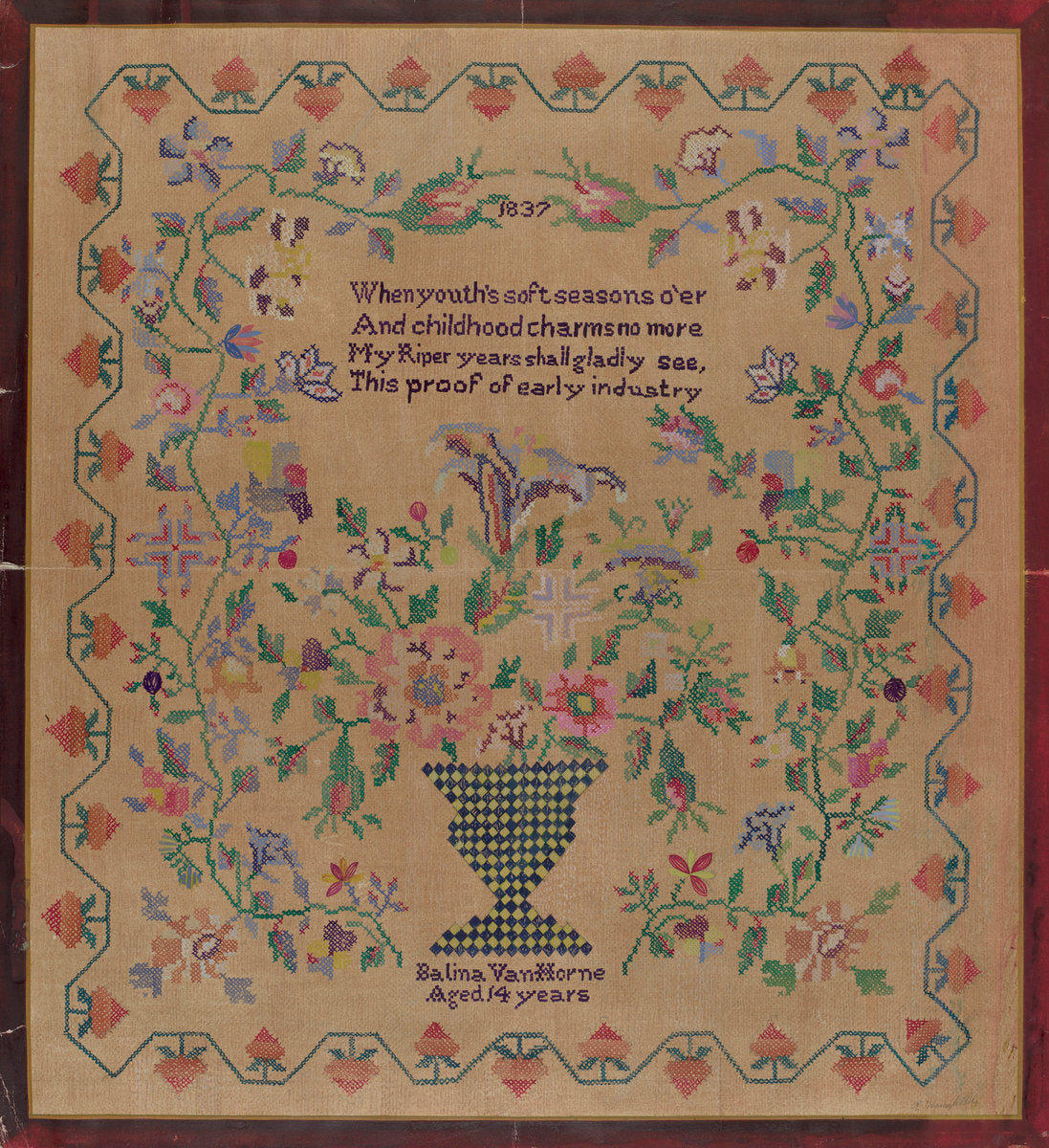 Sampler by Raymond Manupelli (American, active c. 1935), 16X12"(A3)Poster Print
