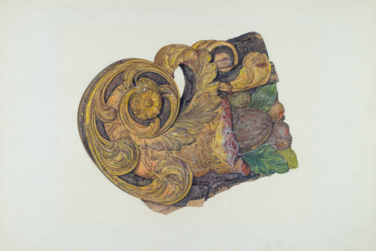 Billethead by Harriette Gale (American, active c. 1935), 16X12"(A3)Poster Print