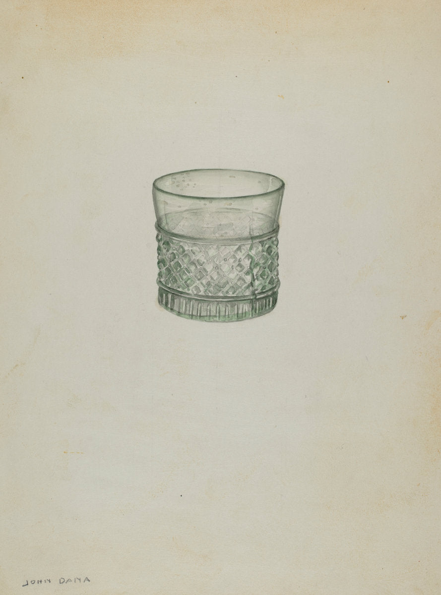 Tumbler by John Dana (American, active c. 1935), 16X12"(A3)Poster Print