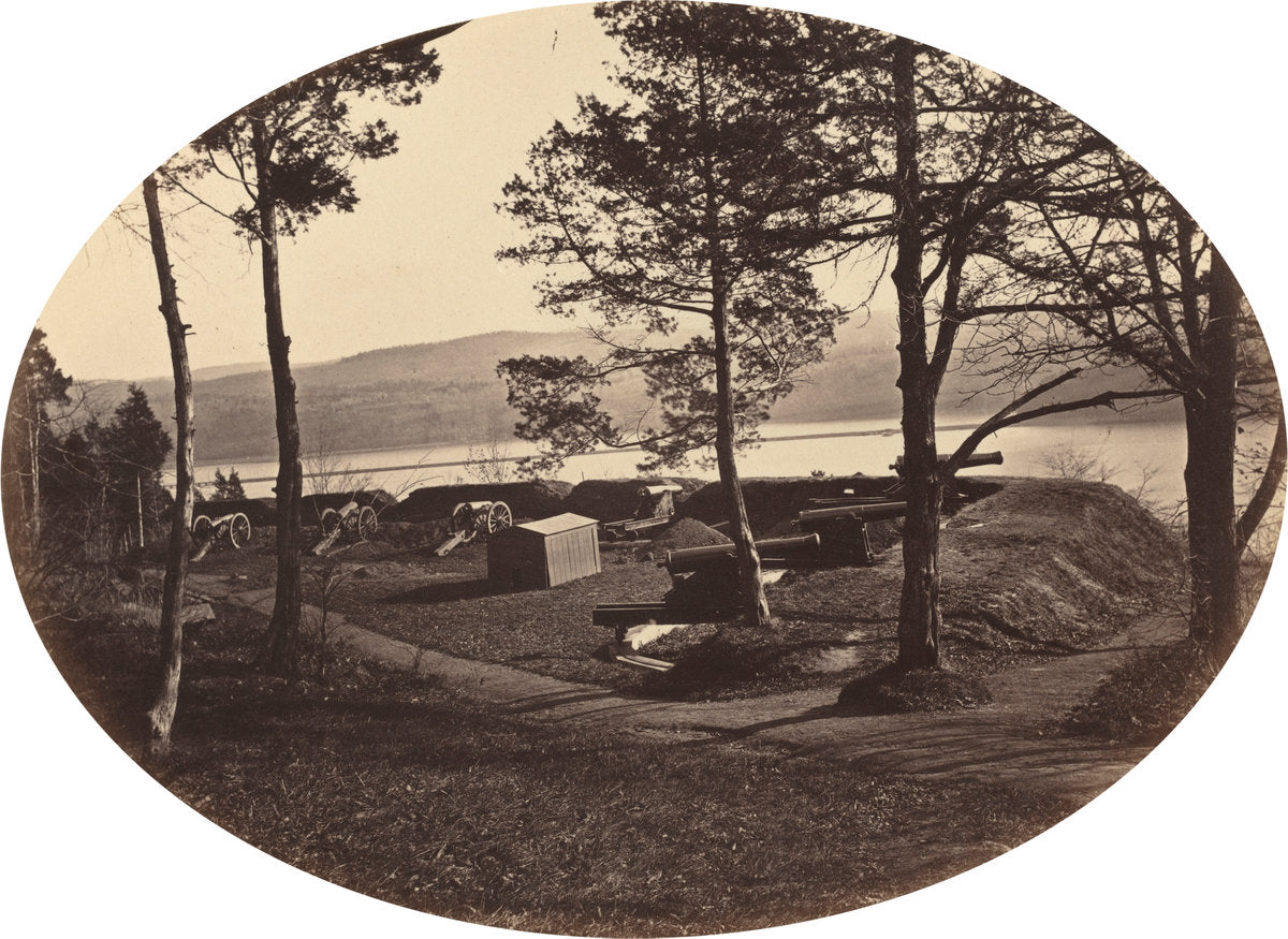 Battery Knox by George K. Warren (American, 1834 - 1884), 16X12"(A3)Poster Print
