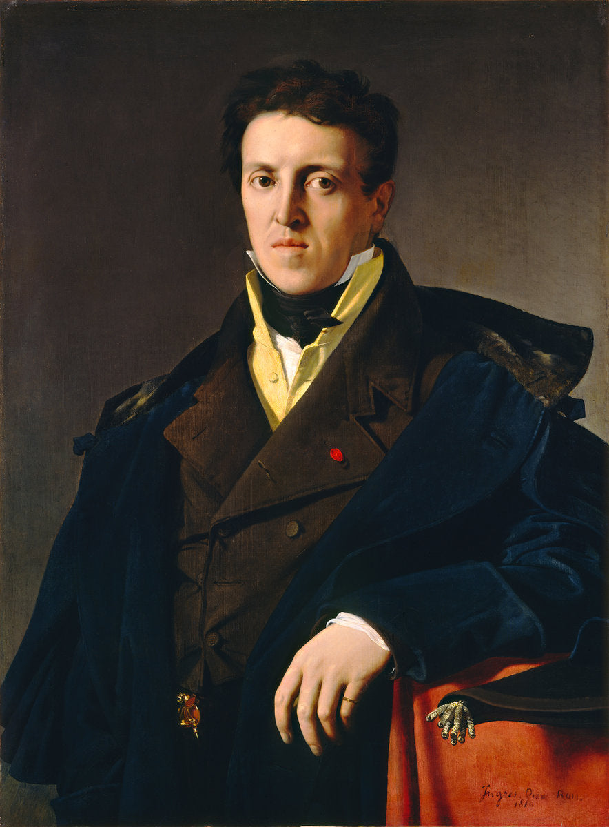 Marcotte d'Argenteuil by Jean-Auguste-Dominique Ingres (French, 1780 - 1867), 16X12"(A3)Poster Print