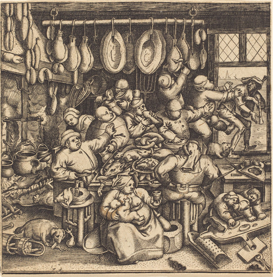 Exempel und Lehr Jetziger Welt Lauf by Andreas Bretschneider III (German, c. 1578 - c. 1640), 16X12"(A3)Poster Print