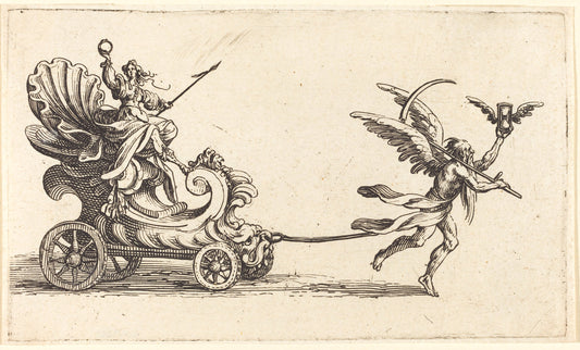 Entry of Monseigneur Henry de Lorraine, Marquis de Moy, under the Name of Pirandre by Jacques Callot (French, 1592 - 1635), 16X12"(A3)Poster Print