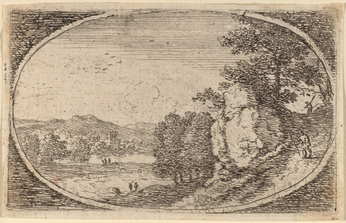 The Steep Path by Herman van Swanevelt (Dutch, c. 1600 - 1655), 16X12"(A3)Poster Print