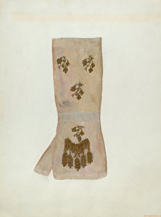 Mitt by Ann Gene Buckley (American, active c. 1935), 16X12"(A3)Poster Print