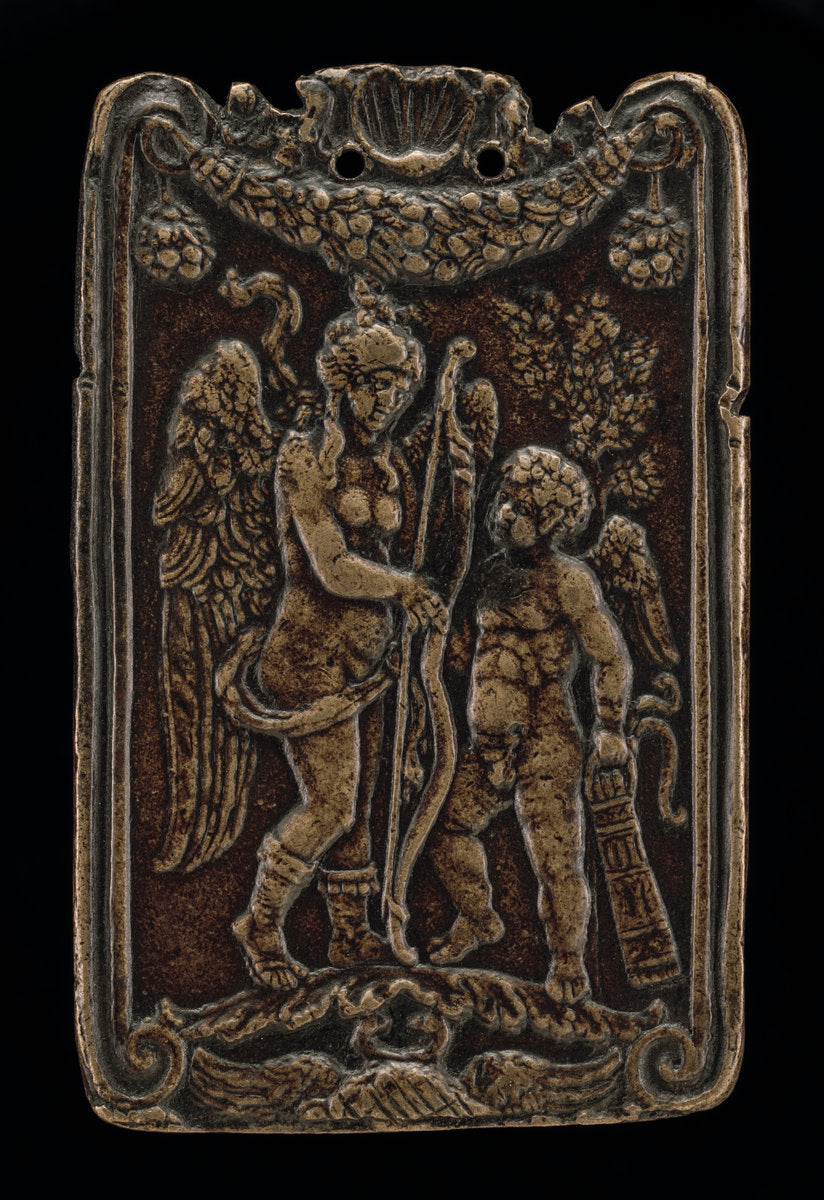 late 15th century by Paduan 15th Century (Venus and Cupid [obverse]), 16X12"(A3)Poster Print