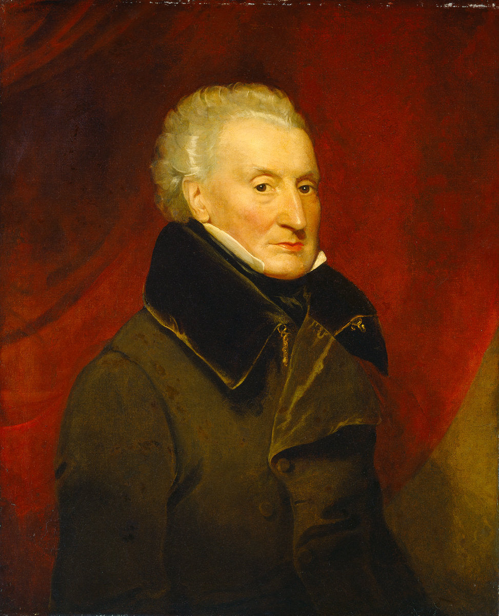 c. 1835 by American 19th Century (Portrait of a Man), 16X12"(A3)Poster Print