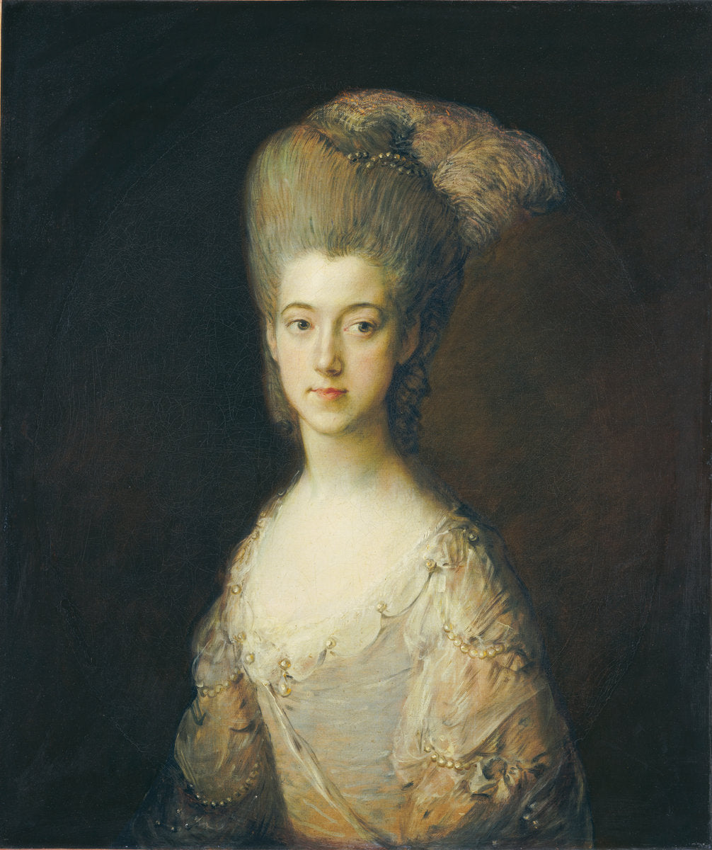Mrs. Paul Cobb Methuen by Thomas Gainsborough (British, 1727 - 1788), 16X12"(A3)Poster Print