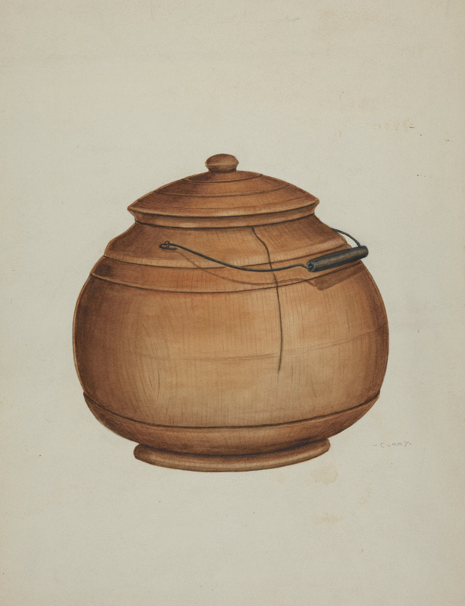 Sugar Container by Al Curry (American, active c. 1935), 16X12"(A3)Poster Print