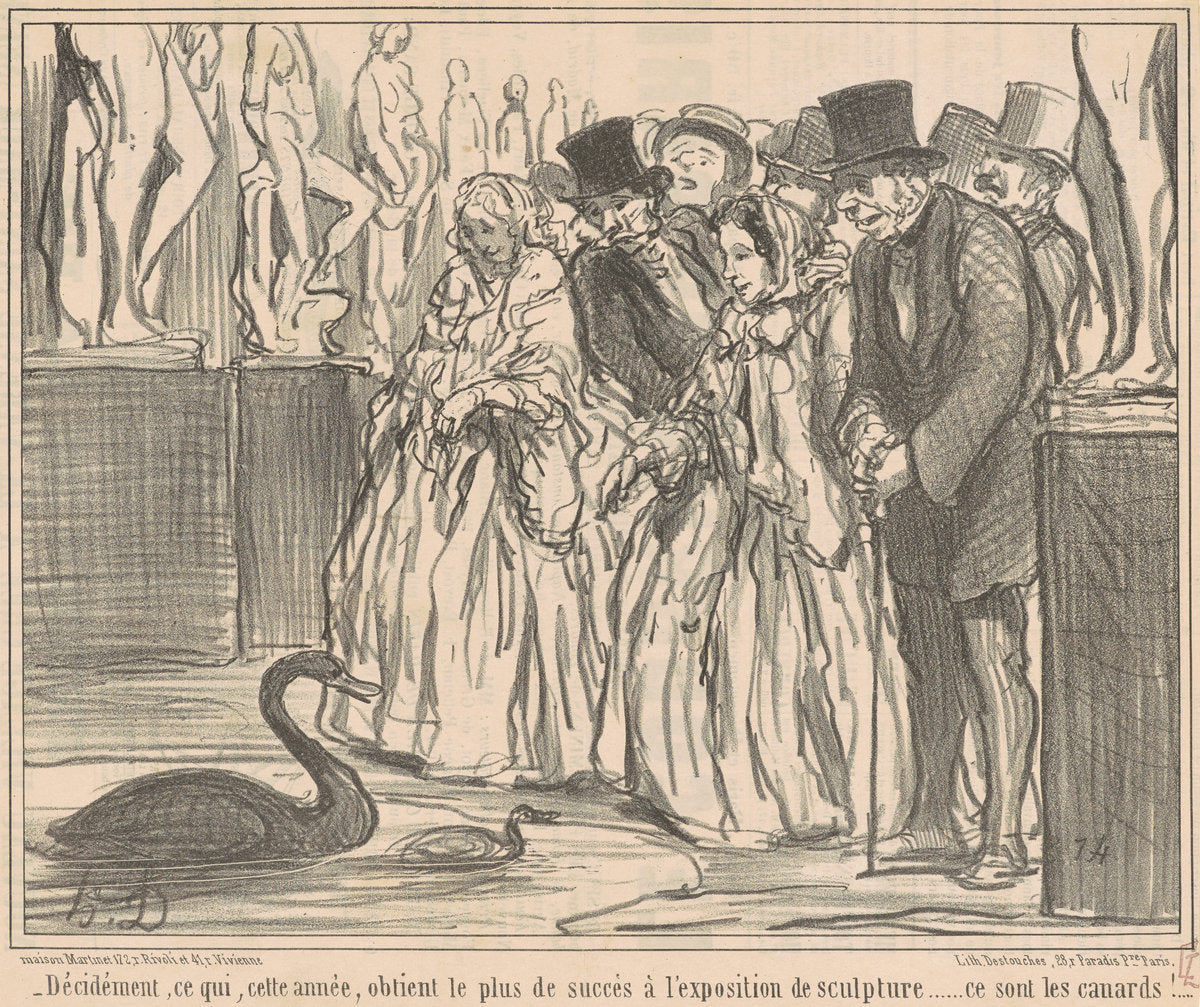 Décidément, ce qui, cette année, obtient ... by Honoré Daumier (French, 1808 - 1879), 16X12"(A3)Poster Print
