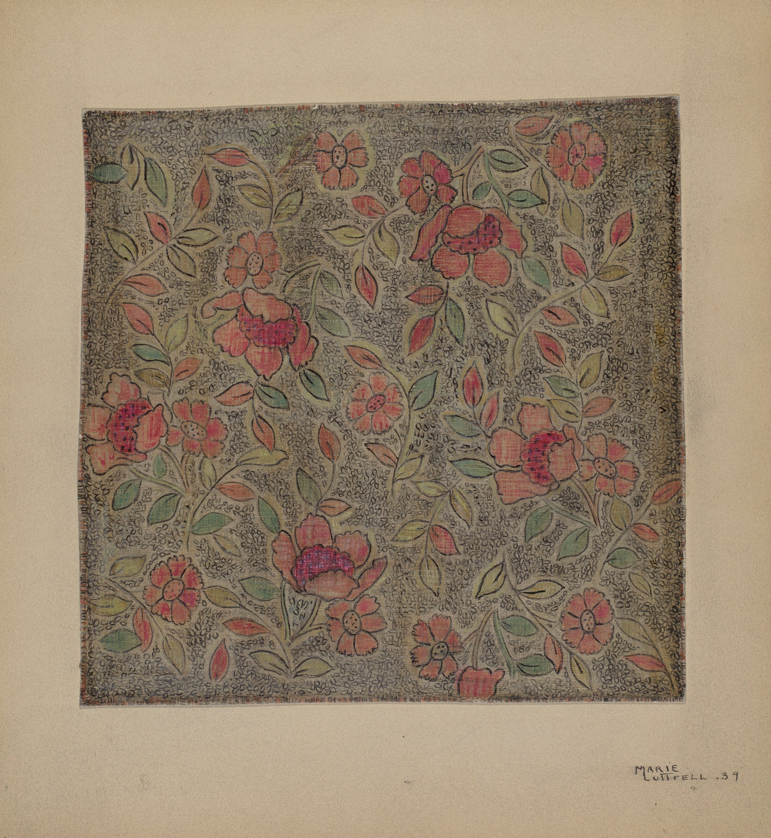 Calico by Marie Lutrell (American, active c. 1935), 16X12"(A3)Poster Print