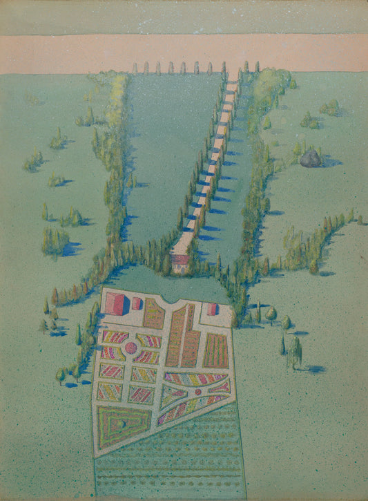 J. Duane Estate by Meyer Goldbaum (American, active c. 1935), 16X12"(A3)Poster Print