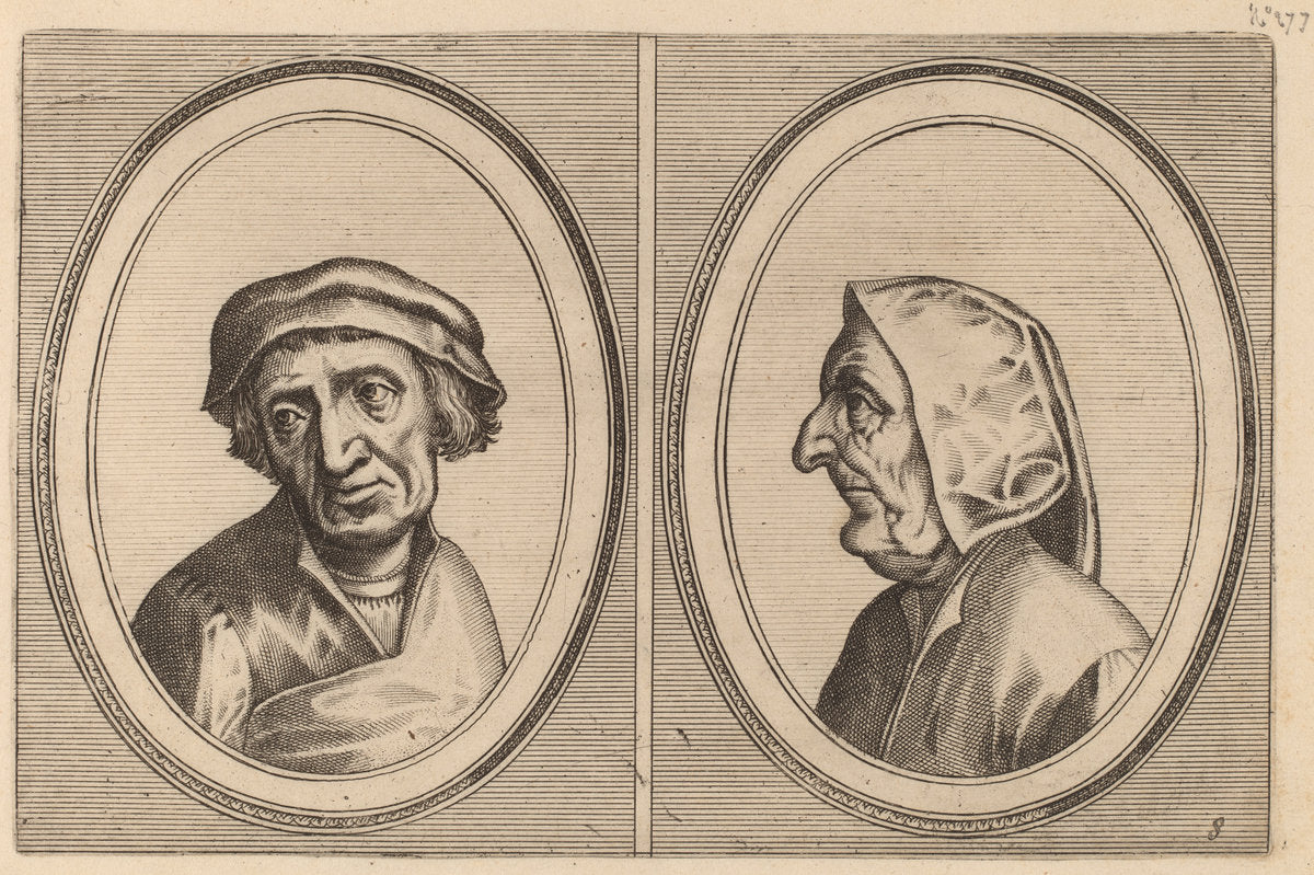 Goelijeke Floor and "Kinne Snavels" by Johannes and Lucas van Doetechum after Pieter Bruegel the Elder (Dutch, active 1554/1572; died before 1589), 16X12"(A3)Poster Print