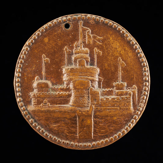 Castel Sant'Angelo [reverse] by Domenico Poggini (Florentine, 1520 - 1590), 16X12"(A3)Poster Print