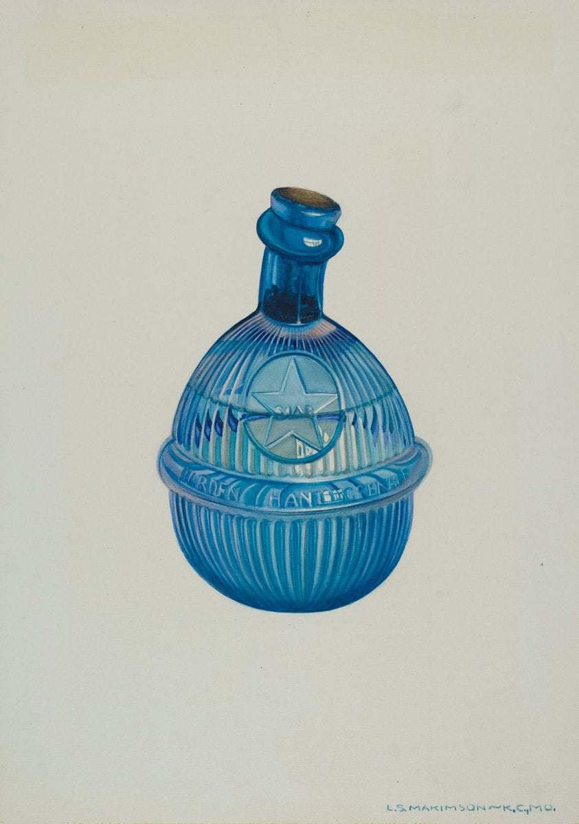 Fire Extinguisher by Loraine Makimson (American, active c. 1935), 16X12"(A3)Poster Print