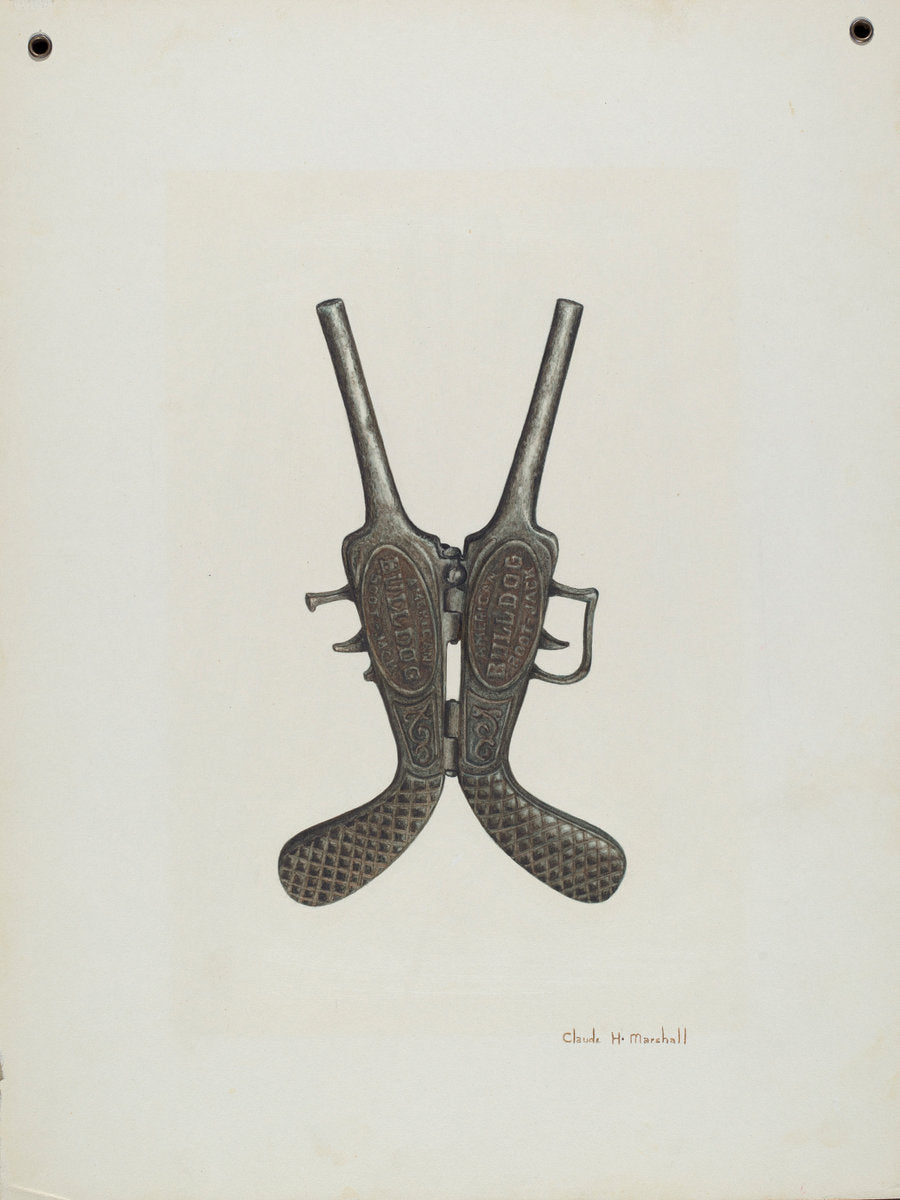 Bootjack by Claude Marshall (American, active c. 1935), 16X12"(A3)Poster Print