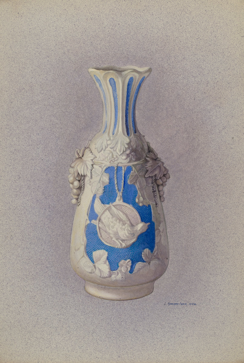 Vase by J. Howard Iams (American, active c. 1935), 16X12"(A3)Poster Print